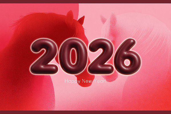 PSD 동물 편집이미지 전통 백그라운드 새해 기념 한국 이벤트 세로 새해인사 축하 말_동물 그림 말띠 2026년 이미지편집 병오년 아시아 컨셉 포유류 십이지신 인사 연도 파일형식