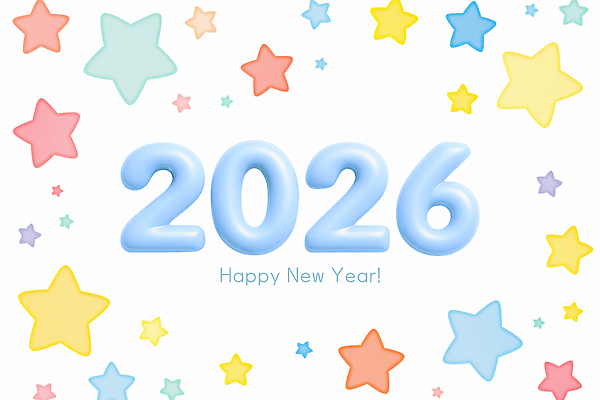 자연요소 편집이미지 문자 기념일 컨셉 이벤트 십이지신 말_동물 연도 파일형식 2026년 새해 축하 장식 별 숫자 컬러 디자인 기념 파티 생일 크리스마스 PSD 병오년 말띠 이미지편집