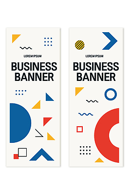 도형 템플릿 디자인 배너 배너템플릿 세로배너 선 컬러 패턴 비즈니스 도안 그래픽 전시 정보 흰색 알림 상업 기하학 마케팅 배너세트 AI파일 무늬 세로 세트 파일형식 벡터