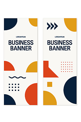 모양 템플릿 디자인 배너 배너템플릿 세로배너 컬러 패턴 비즈니스 그래픽 정보 배열 알림 기하학 마케팅 예시 배너세트 AI파일 무늬 세로 세트 파일형식 벡터