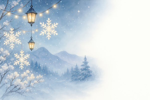 JPG 나무 별 겨울 가로등 일러스트 자연 하늘 조명 산 풍경 빛 우주 등불 차가움 숲 신비 조용 겨울풍경 국내일러스트 AI일러스트 AI콘텐츠 자연요소 식물 계절 공공시설 컨셉 생태계 파일형식