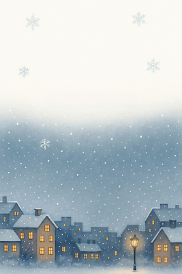 JPG 나무 설경 겨울 가로등 일러스트 조명 거리 주택 풍경 빛 마을 비행 차가움 저녁 묘사 수도 장면 소복 국내일러스트 AI일러스트 AI콘텐츠 식물 계절 공공시설 건물 야간 파일형식