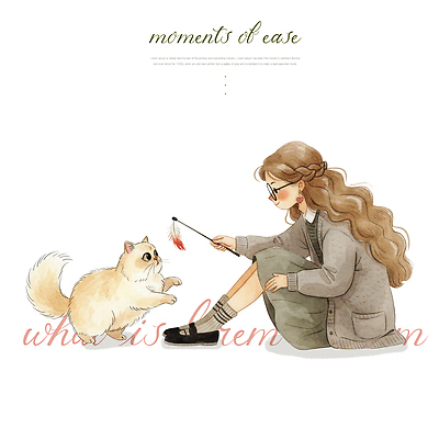 PSD 동물 여자 감정 일러스트 관계 놀이 휴식 주택 따뜻함 사랑 웃음 취미 일상 반려동물 장난감 평화 고양이 편안함 즐거움 일과 소통 관심 순간 국내일러스트 컨셉 포유류 표정 사람 건물 라이프 감각 파일형식