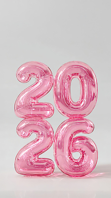 편집이미지 문자 기념일 컬러 컨셉 이벤트 연도 풍선 파일형식 2026년 분홍색 숫자풍선 생일 파티 장식 축하 전시 화려 백그라운드 모양 이미지편집 JPG 타이포그라피 병오년