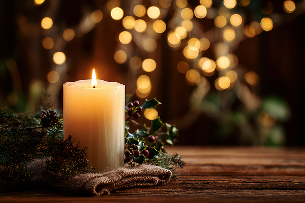 나무 식물 계절 기념일 가구 컨셉 초 관계 CG 파일형식 촛불 크리스마스 조명 장식 탁자 침엽수 분위기 겨울 소중 가족 모임 따뜻함 빛 휴일 편집이미지 편집실사 JPG