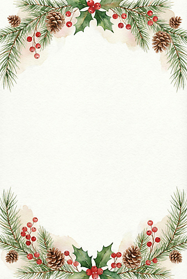 나무 계절 기념일 컬러 크리스마스 공백 생태계 파일형식 AI콘텐츠 장식 소나무 솔방울 겨울 자연 식물 백그라운드 초록색 빨간색 크리스마스장식 휴일 크리스마스트리 설렘 JPG 일러스트 국내일러스트 카피스페이스 프레임 AI일러스트