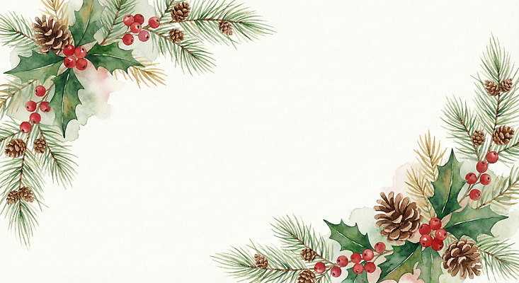 나무 식물 계절 기념일 꽃 잎 과일 이벤트 공백 생태계 파일형식 AI콘텐츠 크리스마스 장식 백그라운드 소나무 산딸기 자연 겨울 나뭇잎 잔디 파티 화환 선물 색채 조화 그림 감정 JPG 일러스트 국내일러스트 카피스페이스 프레임 AI일러스트