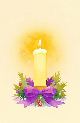 JPG 리본 기독교 크리스마스 겨울 일러스트 촛불 가족 주택 선물 장식 초록색 빛 노란색 축제 희망 기쁨 모임 축하 분위기 장면 소원 환영 국내일러스트 AI일러스트 AI콘텐츠 계절 기념일 감정 종교 컬러 컨셉 초 관계 건물 파일형식