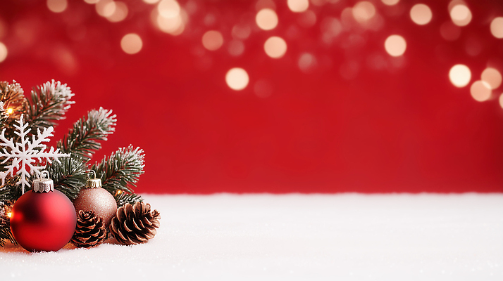 식물 편집이미지 디자인 계절 기념일 컬러 가구 이벤트 파일형식 AI콘텐츠 크리스마스 장식 빨간색 나무 빛 구슬 솔방울 탁자 오브젝트 겨울 축제 파티 인테리어 JPG AI컴퓨터그래픽 이미지편집