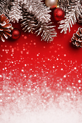 편집이미지 계절 기념일 컬러 컨셉 크리스마스 이벤트 파일형식 AI콘텐츠 장식 빨간색 겨울 솔방울 백그라운드 오브젝트 만남 축제 크리스마스트리 파티 JPG AI컴퓨터그래픽 이미지편집