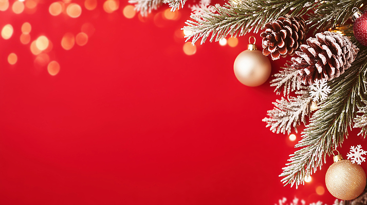 나무 편집이미지 계절 기념일 컬러 컨셉 이벤트 파일형식 AI콘텐츠 크리스마스 장식 백그라운드 빨간색 잣나무 겨울 축제 파티 준비 분위기 뷰티풀 습관 JPG AI컴퓨터그래픽 이미지편집