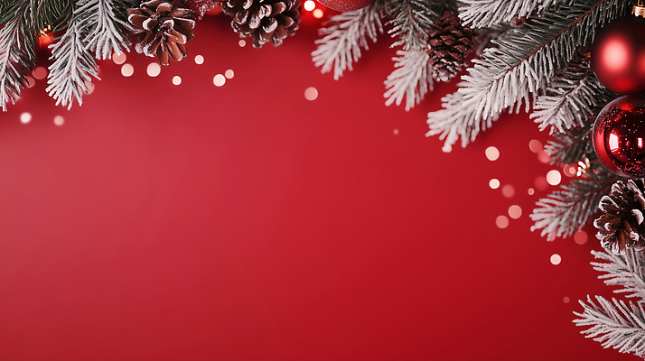 나무 편집이미지 계절 기념일 컬러 이벤트 파일형식 AI콘텐츠 크리스마스 장식 소나무 빨간색 구슬 조명 백그라운드 포장 축제 JPG 겨울 AI컴퓨터그래픽 이미지편집