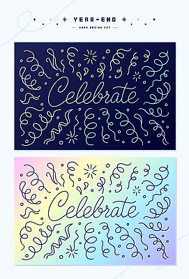 감정 컨셉 이벤트 파일형식 벡터 연말 기념 세트 장식 축하 컬러 스타일 백그라운드 기쁨 파티 텍스트 그래픽 예술 손글씨 창의성 즐거움 축제 일러스트 국내일러스트 AI파일