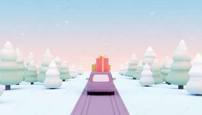 JPG 나무 편집이미지 도로 크리스마스 겨울 자동차 하늘 선물 풍경 선물상자 운전 눈송이 숲 배송 파스텔 편집3D 식물 계절 기념일 길 육상교통 교통시설 모션 학용품 눈_날씨 상자 3D 파일형식