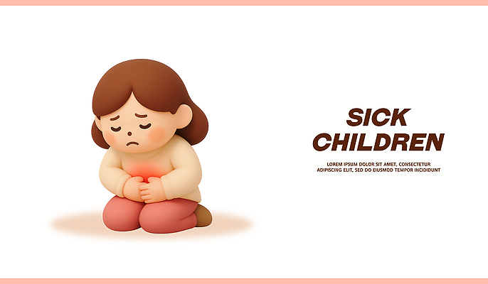 PSD 편집이미지 감정 어린이 신체 앉기 고통 표현 감싸기 편집3D 모션 사람 3D 파일형식