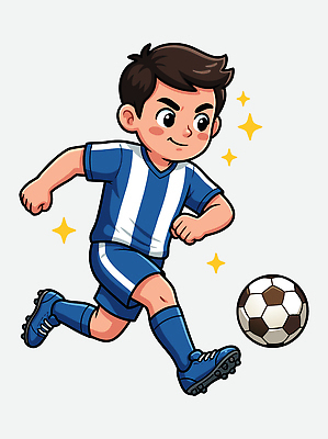 행복 어린이 스포츠 백그라운드 운동화 유니폼 일러스트 축구공 공 모션 협력 소년 파란색 달리기 운동 축구 활발 게임 목표 즐거움 일러캐릭터 AI파일 캐릭터 옷 남자 감정 컬러 신발 컨셉 축구용품 놀이 건강 사람 구기 파일형식 벡터