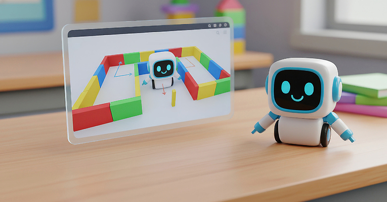 편집이미지 건축 가구 컨셉 파일형식 AI콘텐츠 로봇 블록 구조물 작업 탁자 컬러 스크린 아이디어 디자인 기술 장난감 교육 프로그램 창작 JPG 이미지편집 AI컴퓨터그래픽