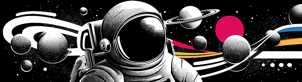 JPG 별 일러스트 상상 검은배경 우주 행성 우주비행사 고리 신비 우주선 우주과학 우주복 우주여행 우주탐사 현실 국내일러스트 자연요소 옷 과학 여행 백그라운드 컨셉 검은색 파일형식
