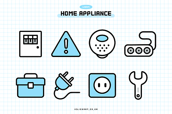 기호 디자인 일러스트 경고 안전 장비 가전제품 공구 수리 플러그 전기에너지 생활가전 기능 소켓 사용방법 국내일러스트 AI파일 문자 에너지 도구 방법 파일형식 벡터