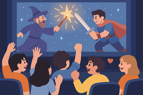 캐릭터 문화 어린이 일러스트 상상 놀이 소년 친구 스크린 도전 마법사 신비 영화 즐거움 전쟁 신화 마법 관람 스토리 반응 환상 덕후 국내일러스트 AI파일 남자 감정 컨셉 관계 문화예술 사람 약어 파일형식 벡터