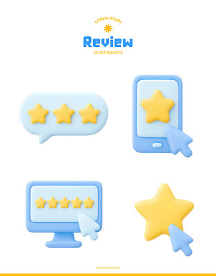 PSD 편집이미지 별 파란색 스마트폰 노란색 디지털 모니터 오브젝트 온라인쇼핑 평가 소통 리뷰 마케팅 메신저 별점 소프트웨어 피드백 사용자 편집3D 자연요소 컬러 컨셉 핸드폰 스마트기기 쇼핑 컴퓨터 3D 점수 온라인 파일형식