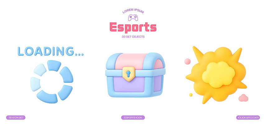 PSD 편집이미지 디자인 백그라운드 텍스트 그래픽 3D 디지털 스크린 게임 폭발 방송 보물상자 라이브 로딩 e스포츠 편집3D 스포츠 놀이 디지털합성 파일형식