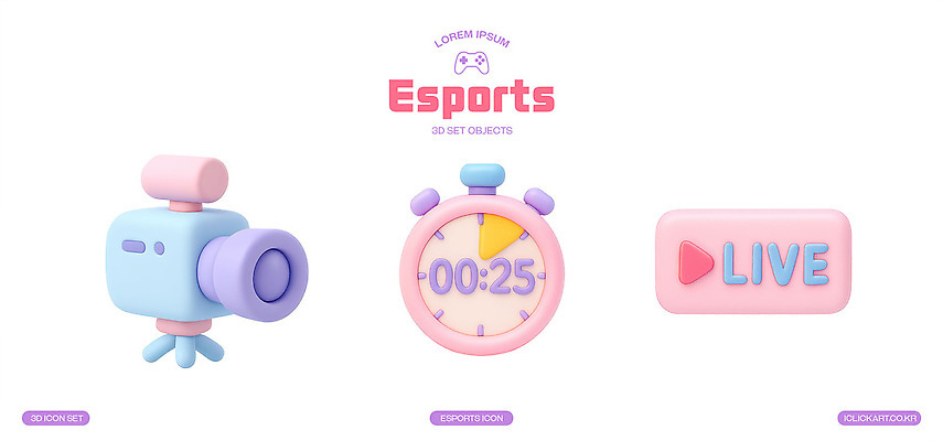 PSD 편집이미지 버튼 기술 카메라 스크린 장비 게임 시간 방송 영상 타이머 라이브 방송장비 방송준비 e스포츠 편집3D 스포츠 놀이 전자제품 3D 준비 파일형식