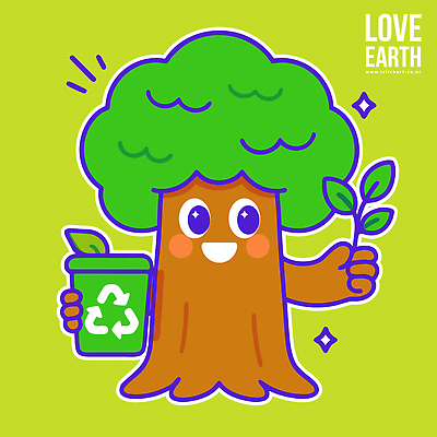 나무 식물 캐릭터 디자인 지구 일러스트 자연 건강 사랑 웃음 초록색 환경 재활용 원형 보호 계획 심볼 에코 친환경 일러캐릭터 AI파일 도형 감정 컬러 컨셉 표정 생태계 파일형식 벡터