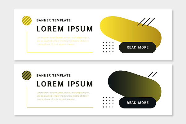 도형 템플릿 디자인 배너 배너템플릿 컬러 텍스트 그래픽 홈페이지 웹 정보 금색 현수막 알림 페이지 사용자 AI파일 인터넷 파일형식 벡터
