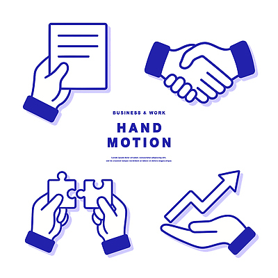 컨셉 비즈니스 모션 손짓 신체부위 파일형식 벡터 손 문서 악수 퍼즐 상승 그래프 회의 협력 거래 결과 계획 전략 아이디어 성공 목표 협상 AI파일 국내일러스트 일러스트