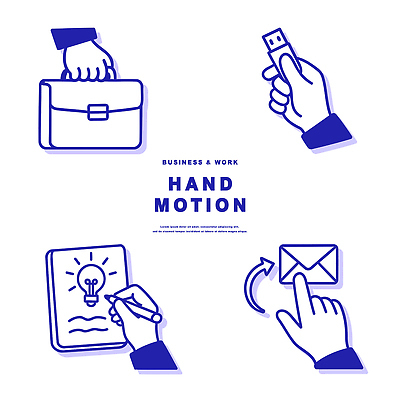 잡화 컨셉 비즈니스 신체부위 사무용품 파일형식 벡터 손 가방 USB 메모지 이메일 작업 포즈 모션 사무실 아이디어 기록 전송 커뮤니케이션 계획 자료 장비 문서 회의 창의성 AI파일 국내일러스트 일러스트