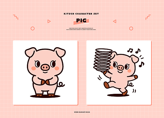 동물 캐릭터 손 디자인 컬러 일러스트 서기 웃음 세트 장난감 달리기 귀여움 표현 즐거움 그림 돼지캐릭터 원반 아기돼지 일러캐릭터 AI파일 감정 새끼 스포츠용품 동물캐릭터 컨셉 모션 표정 신체부위 돼지 파일형식 벡터