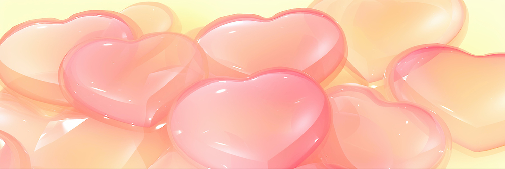 JPG 모양 편집이미지 커플 감정 분홍색 컬러 백그라운드 선물 사랑 장식 주황색 하트 오브젝트 부드러움 광택 젤리 실리콘 이미지편집 AI컴퓨터그래픽 AI콘텐츠 관계 디저트 감각 파일형식