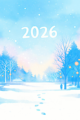 JPG 나무 겨울 일러스트 자연 하늘 조명 새해 거리 따뜻함 사람 풍경 태양 정원 산책 숲 발자국 말띠 장면 눈길 오후 2026년 국내일러스트 병오년 AI일러스트 AI콘텐츠 자연요소 식물 계절 길 자국 휴식 눈_날씨 십이지신 말_동물 연도 생태계 파일형식