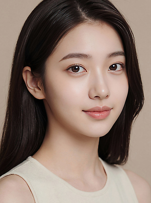 JPG 모델 편집이미지 헤어스타일 감정 아시아 백그라운드 조명 표정 10대 화장 뷰티 카메라 촬영 피부 영상 의료성형뷰티 편집실사 AI인물포토 AI콘텐츠 나라 청소년 신체부위 전자제품 CG 파일형식 AI포토