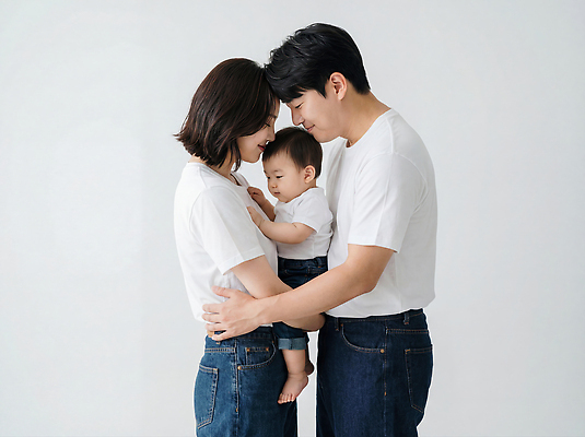 JPG 편집이미지 행복 가족 모션 포옹 사랑 부모 아기 가족사진 연대 의료성형뷰티 유대감 편집실사 감정 관계 안기 사람 CG 파일형식 단체사진