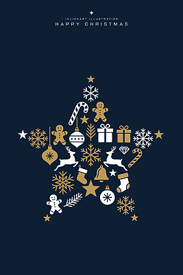 자연요소 계절 기념일 감정 포유류 관계 눈_날씨 이벤트 파일형식 벡터 크리스마스 별 장식 눈송이 사슴 선물 인형 축제 겨울 디자인 백그라운드 컬러 모임 사랑 가족 일러스트 국내일러스트 AI파일