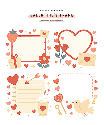디자인 기념일 컬러 과일 일러스트 프레임 발렌타인데이 사탕 사랑 이벤트 장식 장미 축제 기쁨 하트 표현 달콤 편지 키_신체 국내일러스트 AI파일 모양 꽃 감정 신체 데이이벤트 디저트 맛 파일형식 벡터