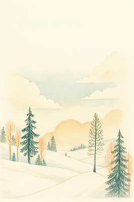 JPG 나무 계절 하늘색 겨울 일러스트 자연 하늘 날씨 풍경 평화 숲 언덕 지형 멀리 뷰티풀 민둥산 국내일러스트 AI일러스트 AI콘텐츠 식물 컨셉 산 파란색 생태계 파일형식