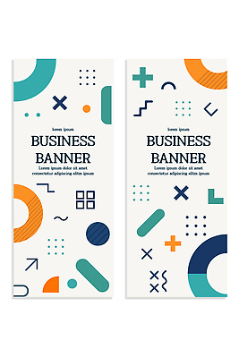 모양 템플릿 디자인 배너 배너템플릿 세로배너 컬러 패턴 비즈니스 텍스트 그래픽 알림 이미지 기하학 구성 마케팅 배너세트 AI파일 무늬 세로 세트 파일형식 벡터