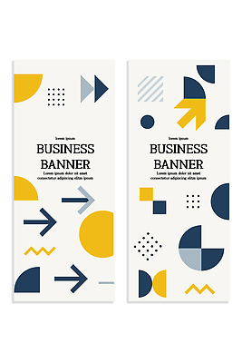 모양 도형 템플릿 디자인 배너 배너템플릿 세로배너 컬러 비즈니스 그래픽 크기 기하학 마케팅 조합 지표 배너세트 AI파일 무늬 세로 세트 파일형식 벡터