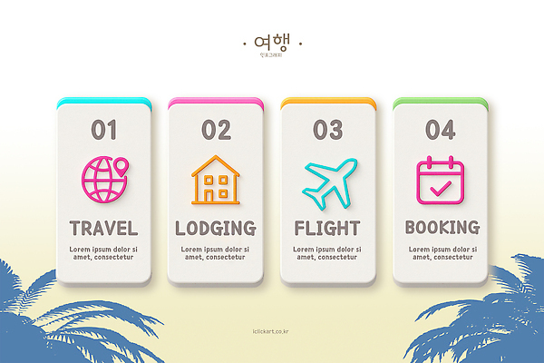 PSD 편집이미지 디자인 여행 숙소 그래픽 홈페이지 인포그래픽 정보 표현 그림 예약 여행준비 콘텐츠 이미지편집 준비 파일형식