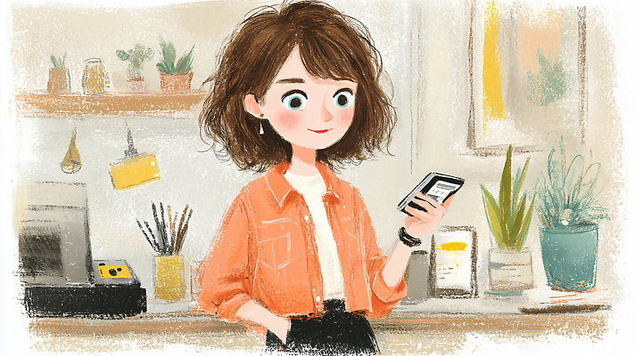 생활용품 컨셉 상의 사람 건물 라이프 신체부위 핸드폰 스마트기기 상점 파일형식 여자 주방 스마트폰 식물 주방용품 셔츠 모션 주택 손 관심 생활 일상 디자인 공간 스타일 오브젝트 창의성 분위기 JPG 일러스트 국내일러스트 카페