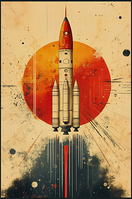 JPG 과학 일러스트 기술 사람 태양 우주 힘 행성 에너지 로켓 빈티지 연기 목표 발사 우주선 탐사 우주여행 발사대 우주개발 우주비행 우주탐사 미션 국내일러스트 AI일러스트 AI콘텐츠 자연요소 여행 컨셉 비행 파일형식