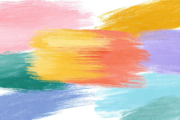 JPG 디자인 감정 예술 컬러 백그라운드 일러스트 붓터치 추상 컬러풀 물감 표현 붓 색칠 혼합 그림 작품 이미지 창작 스타일 방식 국내일러스트 AI일러스트 AI콘텐츠 무늬 미술 미술도구 파일형식