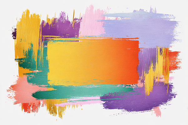 JPG 모양 디자인 예술 컬러 백그라운드 패턴 일러스트 붓터치 추상 회화 그래픽 장식 컬러풀 물감 줄무늬 표현 붓 색칠 혼합 그림 캔버스 창작 국내일러스트 AI일러스트 AI콘텐츠 무늬 말하기 미술도구 파일형식