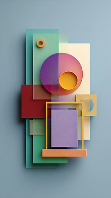 JPG 모양 편집이미지 디자인 예술 벽 컬러 추상 장식 인테리어 공간 배열 그림 기하학 창의성 지오메트릭 이미지편집 AI컴퓨터그래픽 AI콘텐츠 무늬 파일형식