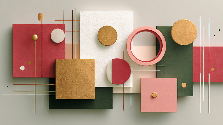 JPG 모양 편집이미지 디자인 예술 컬러 추상 실내 벽면 장식 공간 방 정리 기하학 뷰티풀 지오메트릭 이미지편집 AI컴퓨터그래픽 AI콘텐츠 벽 무늬 내부 파일형식