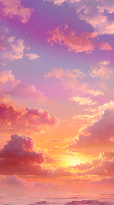 JPG 구름 편집이미지 예술 컬러 하늘색 자연 하늘 풍경 빛 태양 노을 일몰 저녁 뷰티풀 이미지편집 AI컴퓨터그래픽 AI콘텐츠 자연요소 파란색 야간 생태계 파일형식