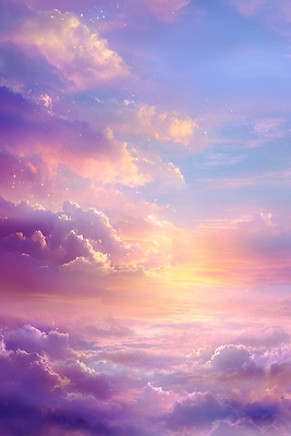 JPG 구름 편집이미지 컬러 하늘색 자연 하늘 날씨 풍경 빛 태양 노을 일몰 표현 시간 저녁 이미지편집 AI컴퓨터그래픽 AI콘텐츠 자연요소 파란색 야간 생태계 파일형식